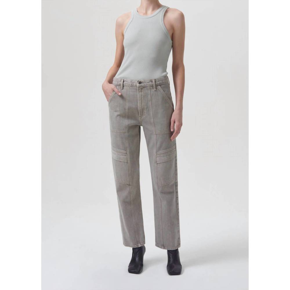 NEW AGOLDE cooper cargo in drab